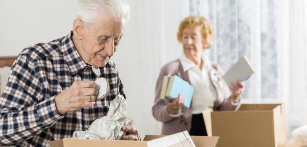 image of seniors packing